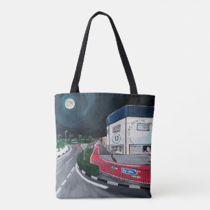 Bolsa Tote Viagem ao Dentista Pintura de Alfred Fox