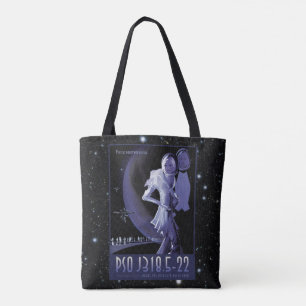 Bolsa Tote Viagem ao Planeta Anunciante de férias turísticas 