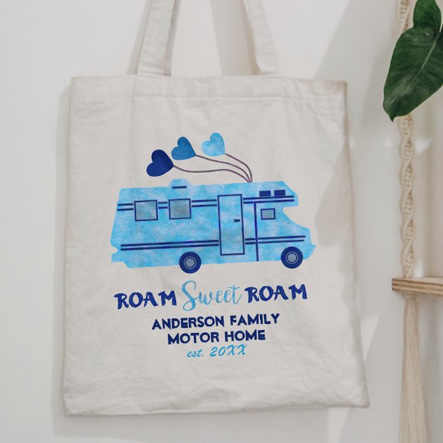 Bolsa Tote Viagem de Camper RV para Autohome | Adicionar Nome (Criador carregado)