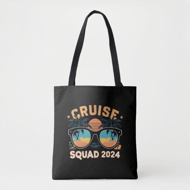 Bolsa Tote Viagem de Cruzamento para Férias Familiares, Trip. (Frente)