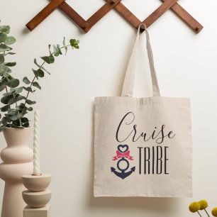 Bolsa Tote Viagem de Cruzeiros Garotas Férias de Despedida de