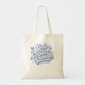 Bolsa Tote Viagem de Esqui Personalizada para Meninas até Sno