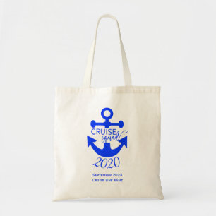 Bolsa Tote Viagem de Família Grupo de Cruzeiros Personalizado
