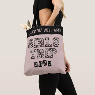 Bolsa Tote Viagem de meninas 2022 Fim de semana de férias