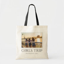 Viagem de Meninas Chic | Foto personalizada de fim