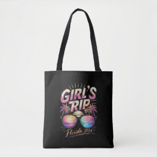 Bolsa Tote Viagem de Meninas Flórida 2024 Verão Fim de Semana