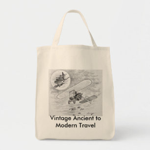 Bolsa Tote Viagem de Vintage Antigo a Moderno