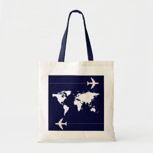 Bolsa Tote viagem do mundo