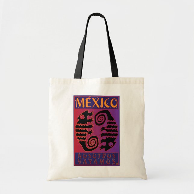 Bolsa Tote VIAGEM-México (Frente)