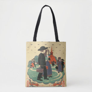 Bolsa Tote Viagens vintage de Poster de Promovendo a Pensilvâ