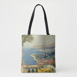 Bolsa Tote Viagens vintage De San Remo De Um Terrace