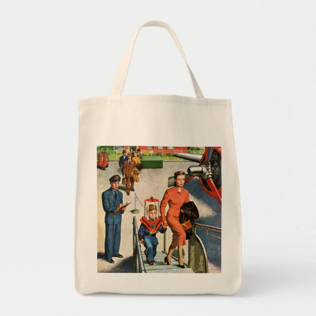 Bolsa Tote Viajante do espaço (Frente)