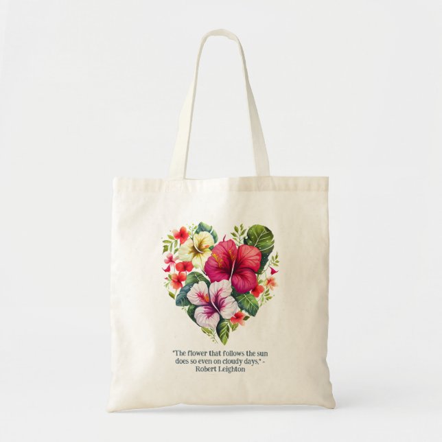 Bolsa Tote Víblias Exóticas da Terra do Paraíso Tropical (Frente)