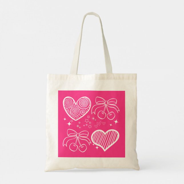 Bolsa Tote Víblias Rosa-Bonitas (Verso)