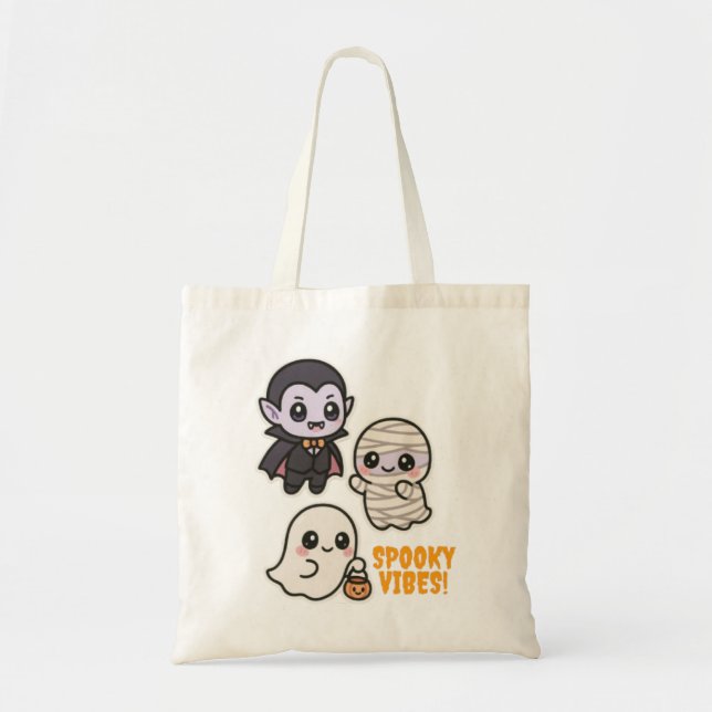 Bolsa Tote Vibrações Assustadoras (Frente)