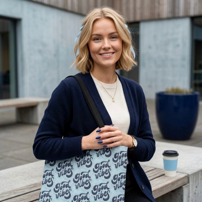 Bolsa Tote Vibrações Boas (Criador carregado)