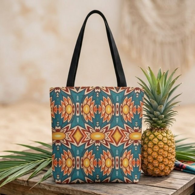 Bolsa Tote Vibrações de Abacaxi (Criador carregado)