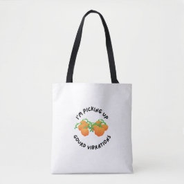 Bolsa Tote Vibrações de abóbora