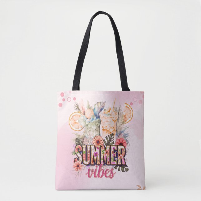 BOLSA TOTE VIBRAÇÕES DE VERÃO (Frente)