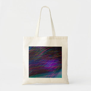 Bolsa Tote vibrações do arco-íris