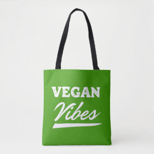 Bolsa Tote Vibrações Veganas Vegetarianas