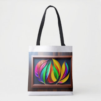 Bolsa Tote "Vibrant Deixa Wall Art"