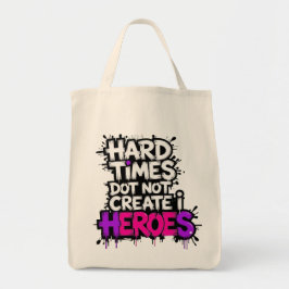 Bolsa Tote Vibrant Gradient Typographical Create Heroes