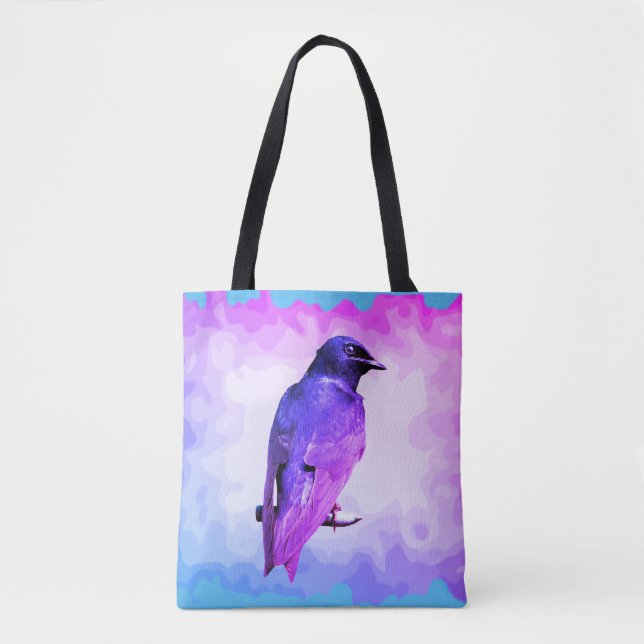 Bolsa Tote Vibrant Purple Martin (Frente)