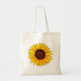 Bolsa Tote Vibrant Yellow Sunflower Bloom