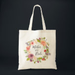 Bolsa Tote Vibrante Mãe De Verão Da Boca De Noiva<br><div class="desc">Nossa vibrante coleção floral de verão apresenta lindas flores e folhagens de verão de aquarelas em cor rosa e coral flagrante com fundo correspondente para um design empolgante, mas elegante, que é excelente para todas as coleções redondas de casamento, escritórios ou itens pessoais. Verifique em nossa loja se há uma...</div>