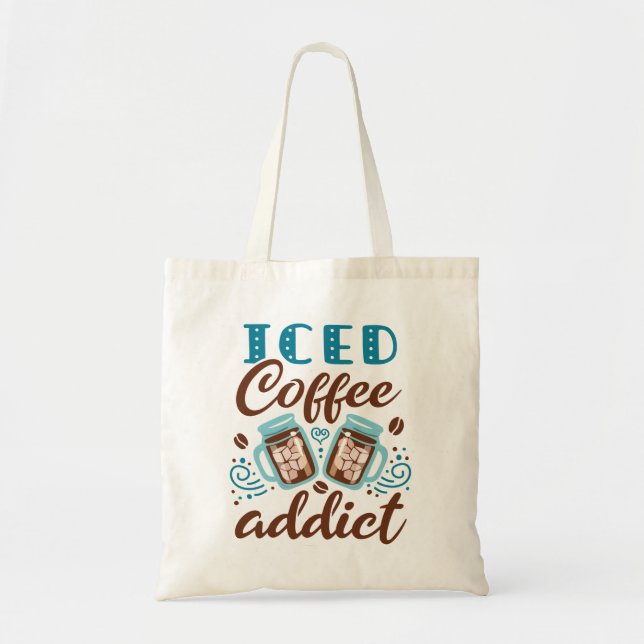 Bolsa Tote Viciado em café (Frente)
