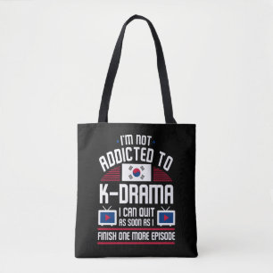 Bolsa Tote Viciado em luxo de música coreano do K-Drama pop