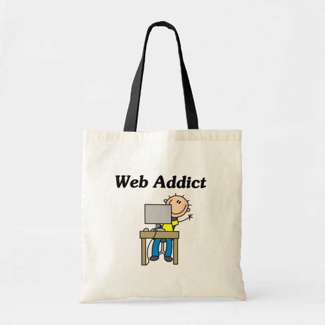 Bolsa Tote Viciado em Web (Frente)