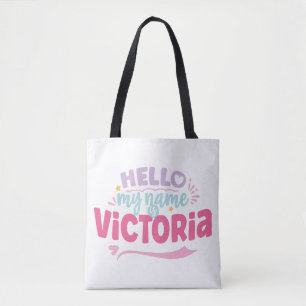 Bolsa Tote Victoria - meu nome é Victoria