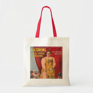 Bolsa Tote Victorine, A Linda Mulher Grande Parisiense