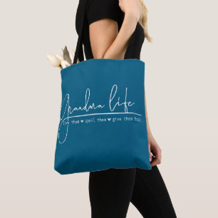 Bolsa Tote Vida de Avó Moderna Verde