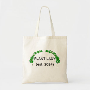 Bolsa Tote Vida de Senhora das Plantas Design para Amantes de