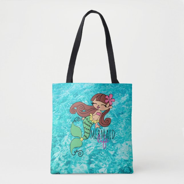 Bolsa Tote Vida de Sereia (Frente)