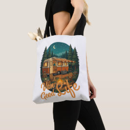 Bolsa Tote Vida de Van Vintage Aventura da Boa Vida Distintiv