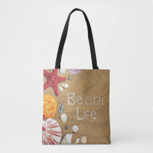 Bolsa Tote Vida em Praia