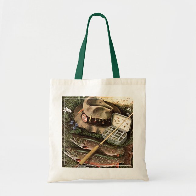 Bolsa Tote Vida Estática de Pesca (Frente)