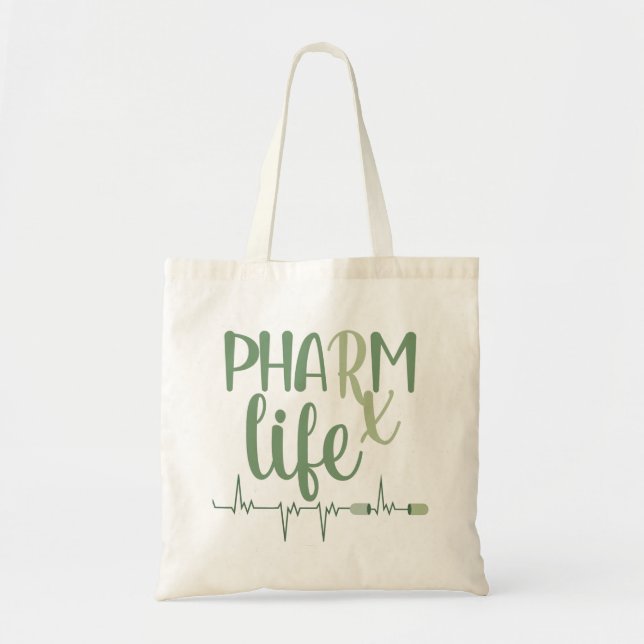 Bolsa Tote Vida farmacológica Vida sexual Rx vida (Frente)