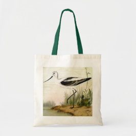 Bolsa Tote Vida Marinha Antiga Aves da Costa, Aves Recurviros