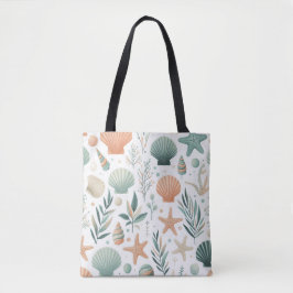 Bolsa Tote Vida Marinha Serena