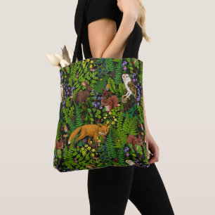 Bolsa Tote Vida na floresta