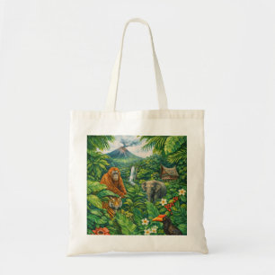 Bolsa Tote Vida Selvagem da Floresta Tropical de Sumatra, Vul
