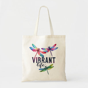 Bolsa Tote Vida Vibrante - Dragonista Artístico