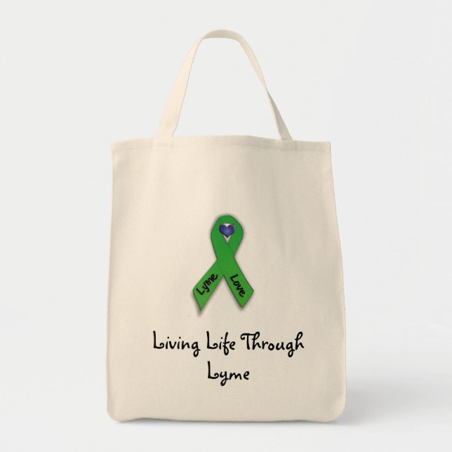 Bolsa Tote Vida viva com Lyme (Frente)