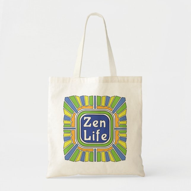 Bolsa Tote Vida Zen para mim (Frente)