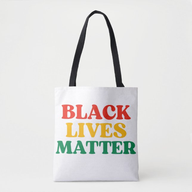 Bolsa Tote Vidas Negras Importam (Frente)
